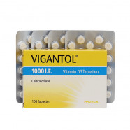 Купить Вигантолеттен (Vigantol, Vigantoletten) в таблетках 1000МЕ 100шт в Тюмени